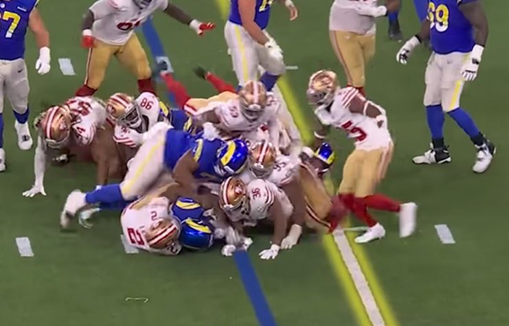 49ers sobre Rams