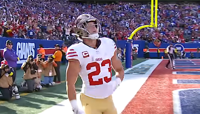 Screenshot 2025-11-04 174210 49ers vs Giants en Semana 9