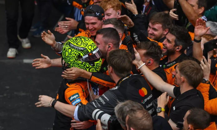 Caos en la salida del GP de Brasil 2025