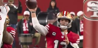 Purdy y McCaffrey Arrasan: 49ers Sobreviven 42-38 a Bears en Shootout Épico Purdy y McCaffrey
